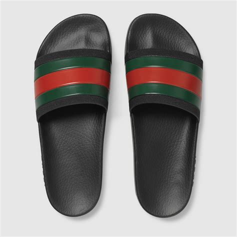 gucci rubber slide sandals cheap|Gucci rubber sandals sale.